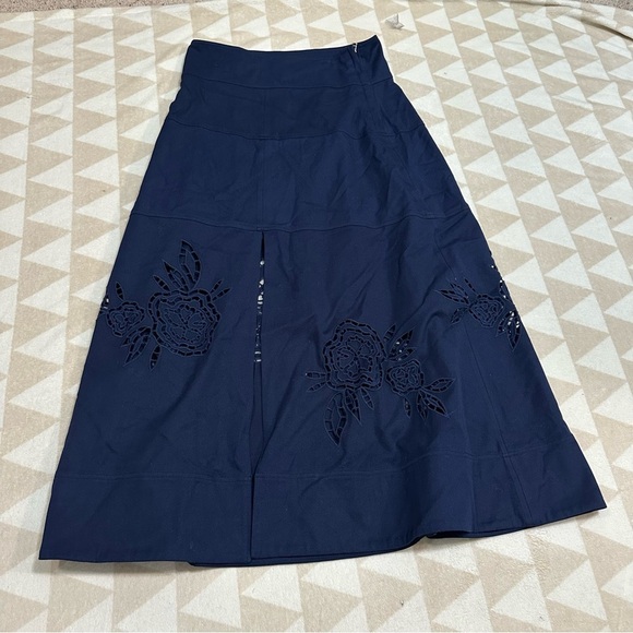 Tanya Taylor Harlow skirt maritime blue - Picture 4 of 6